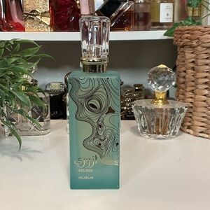 Azuree Nusuk Fragrance Bottle - Turquoise Green